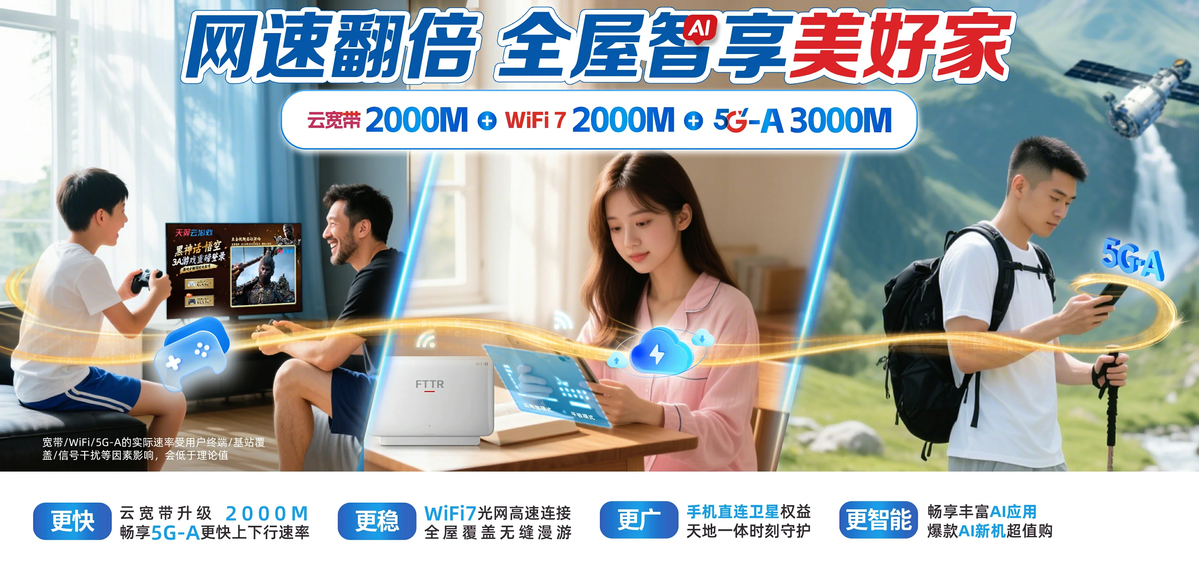 中国电信 苍溪县电信宽带 宽带套餐